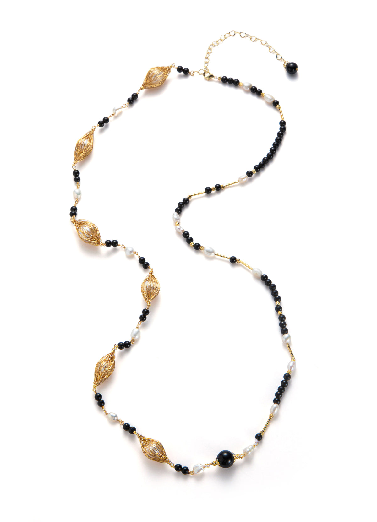 Onix & Pearl Necklace