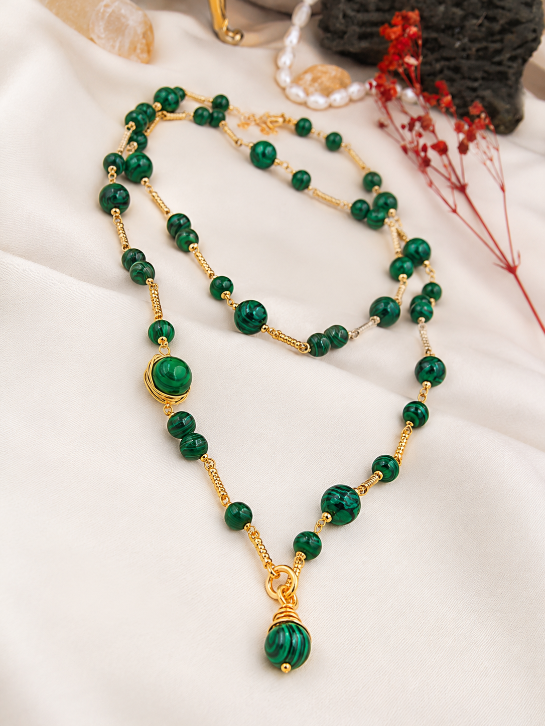 Malahite Necklace