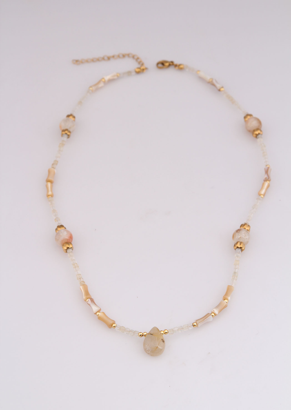 Quartz & Nacre Necklace