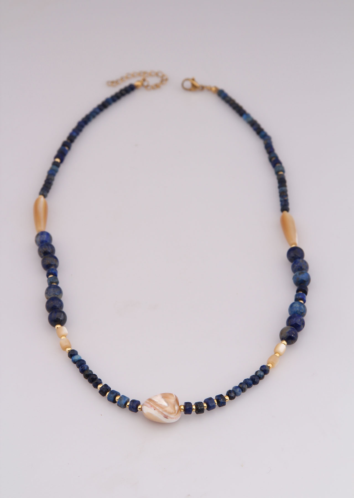 Lapis & Nacre Necklace