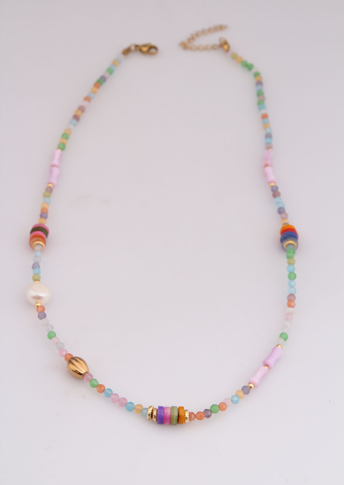Quartz & Pearl Necklace
