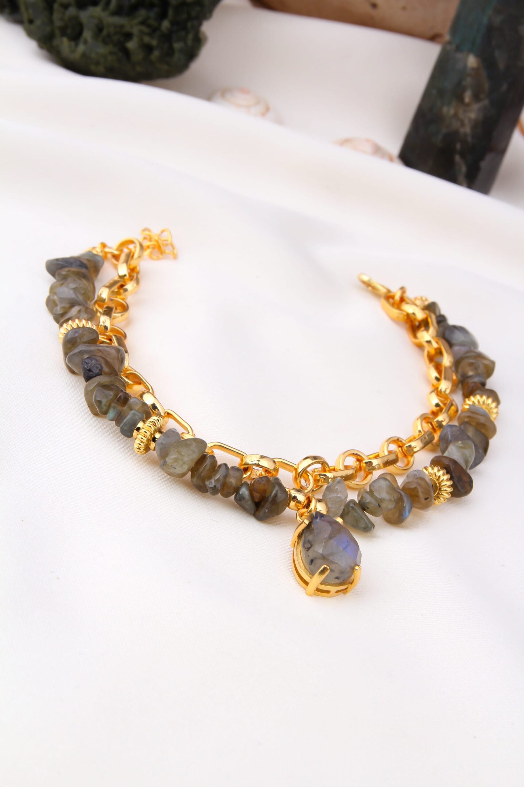 Labradorite Anklete