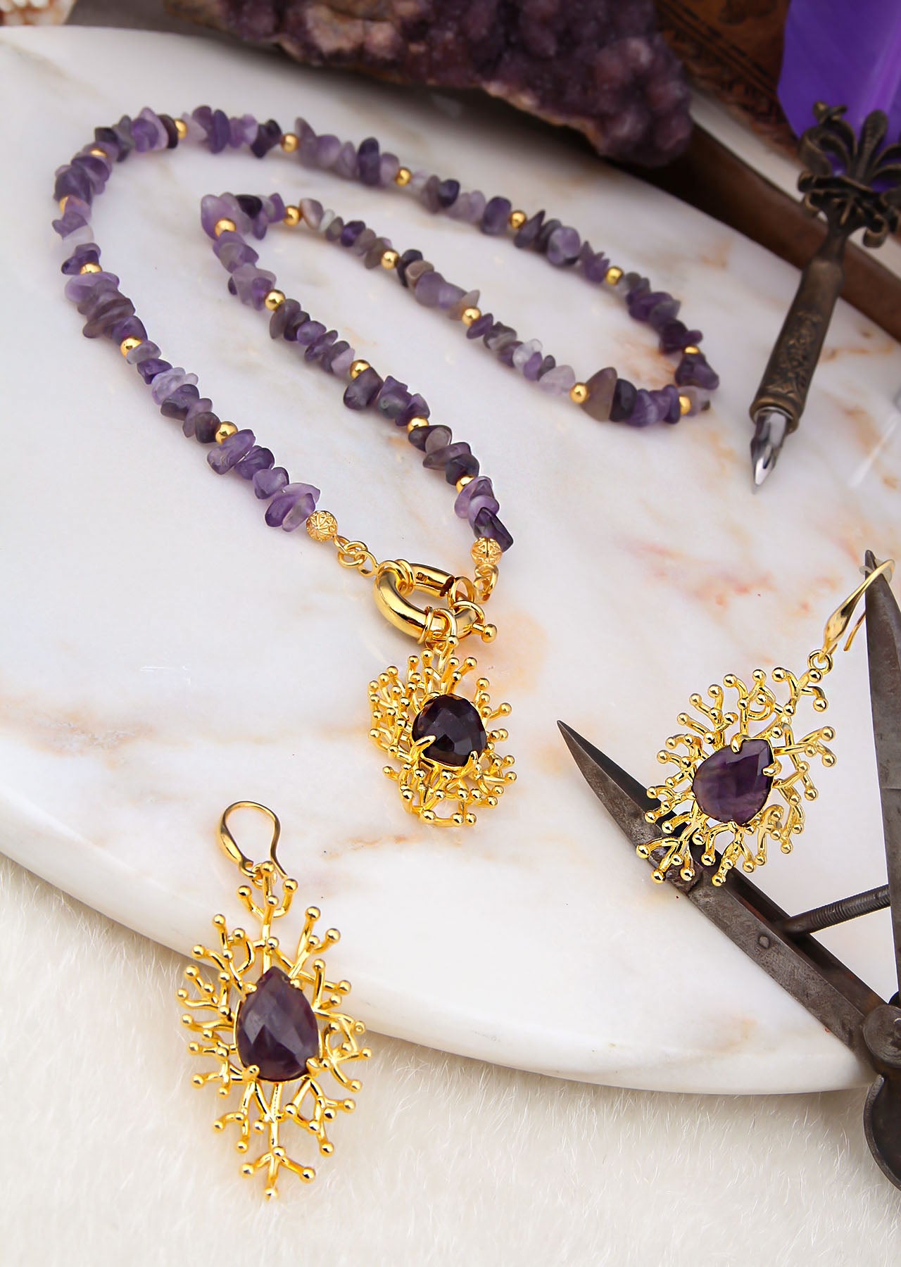 Amethyst Set
