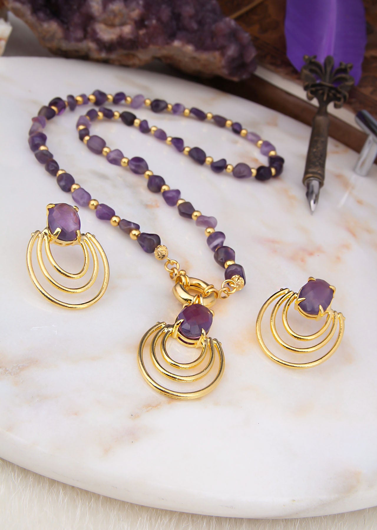 Amethyst Set