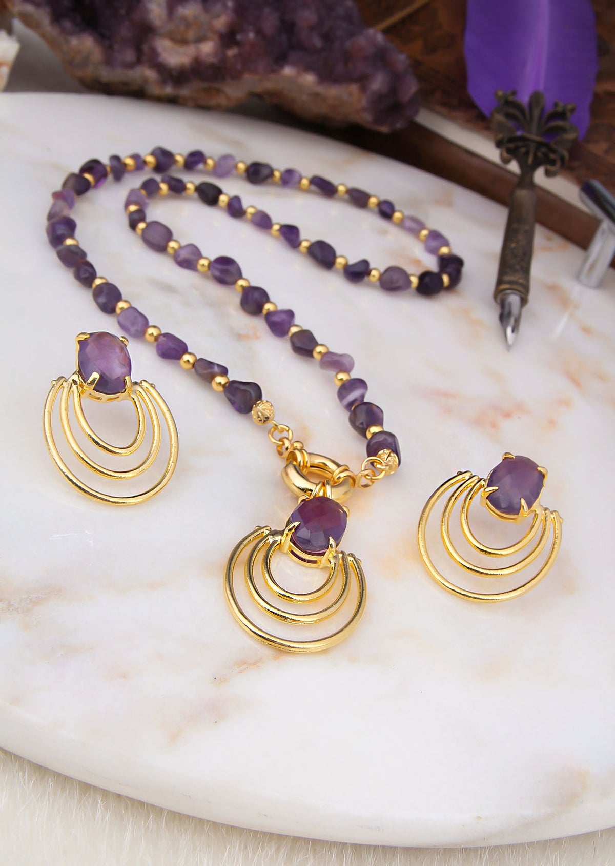 Amethyst Set