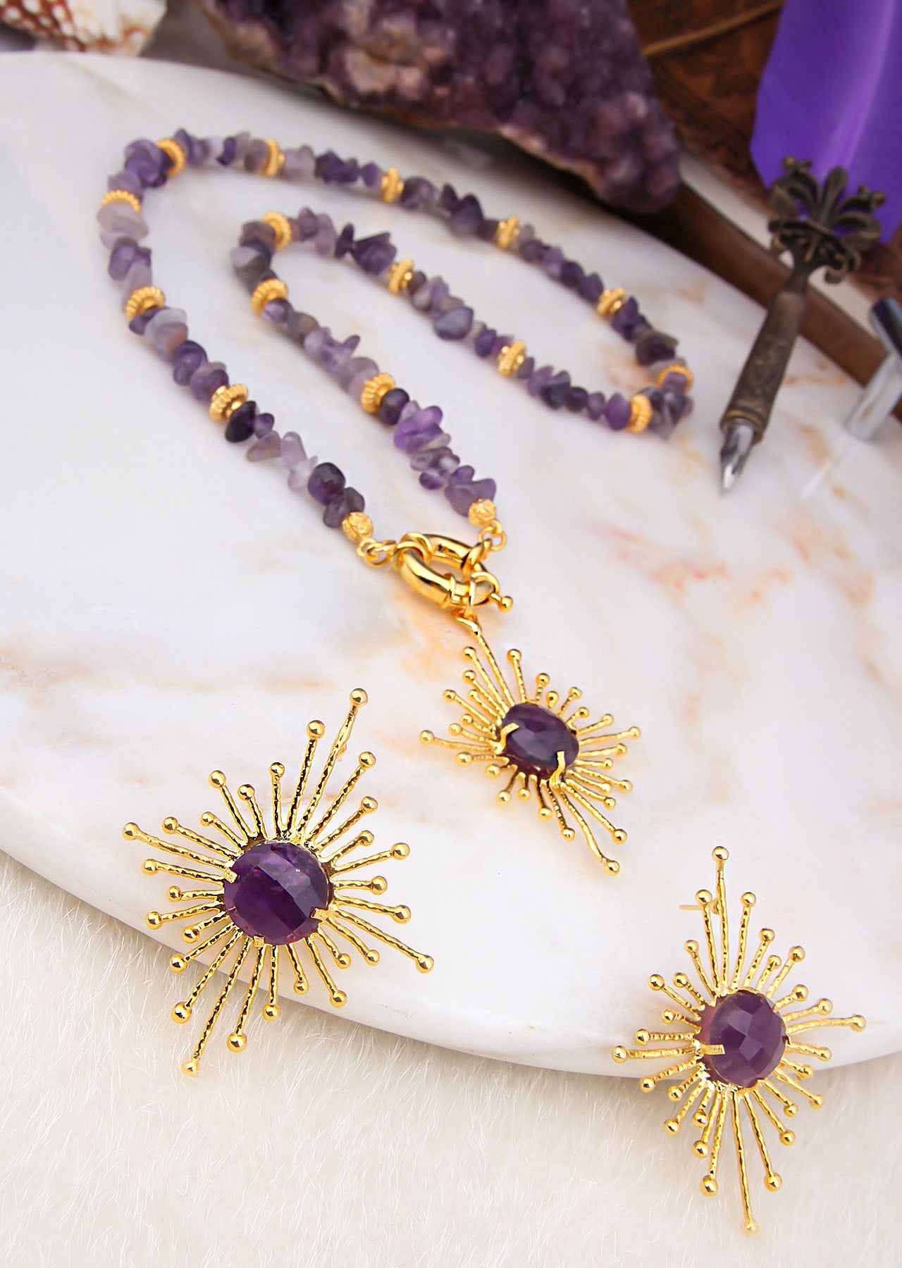 Amethyst Set