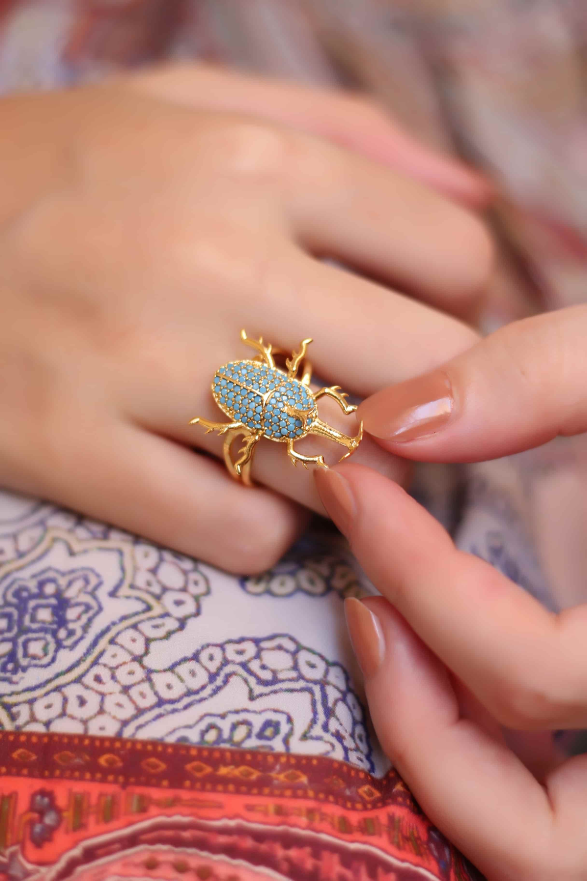 Turquoise Bague