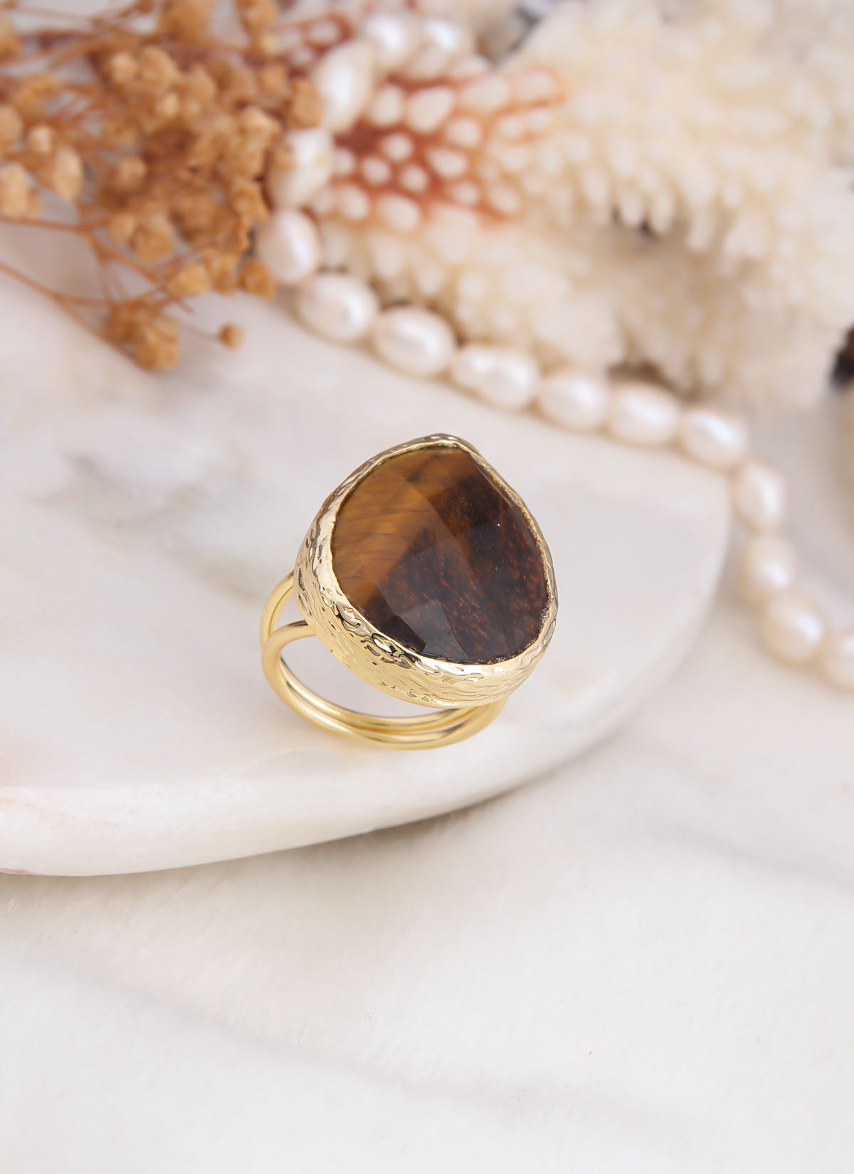 Tiger Eyes Ring
