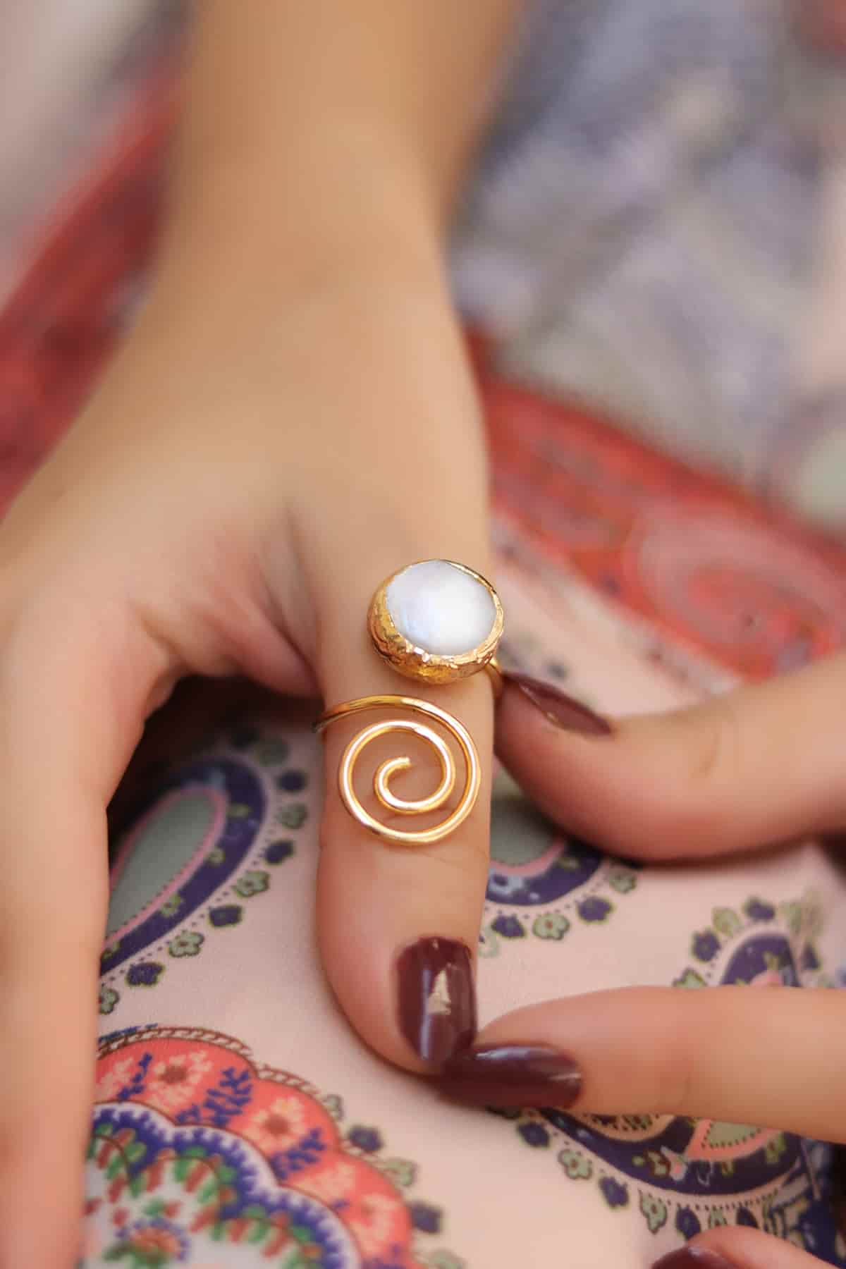 Moonstone Bague