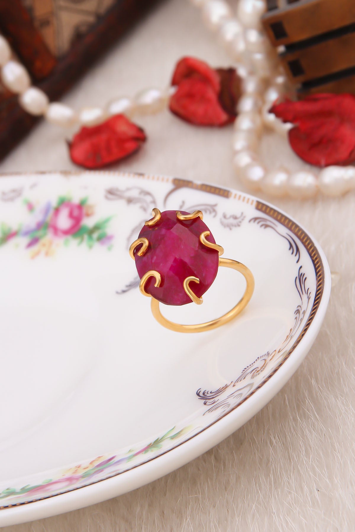 Agate Bague