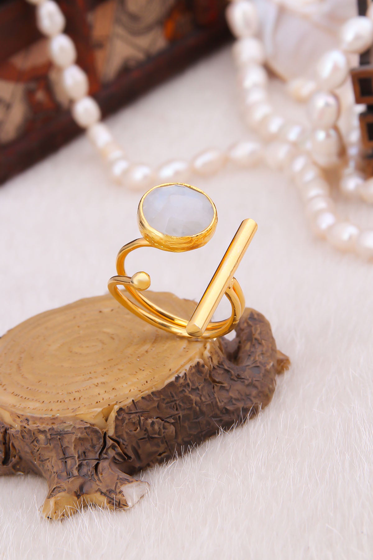 Moonstone Bague