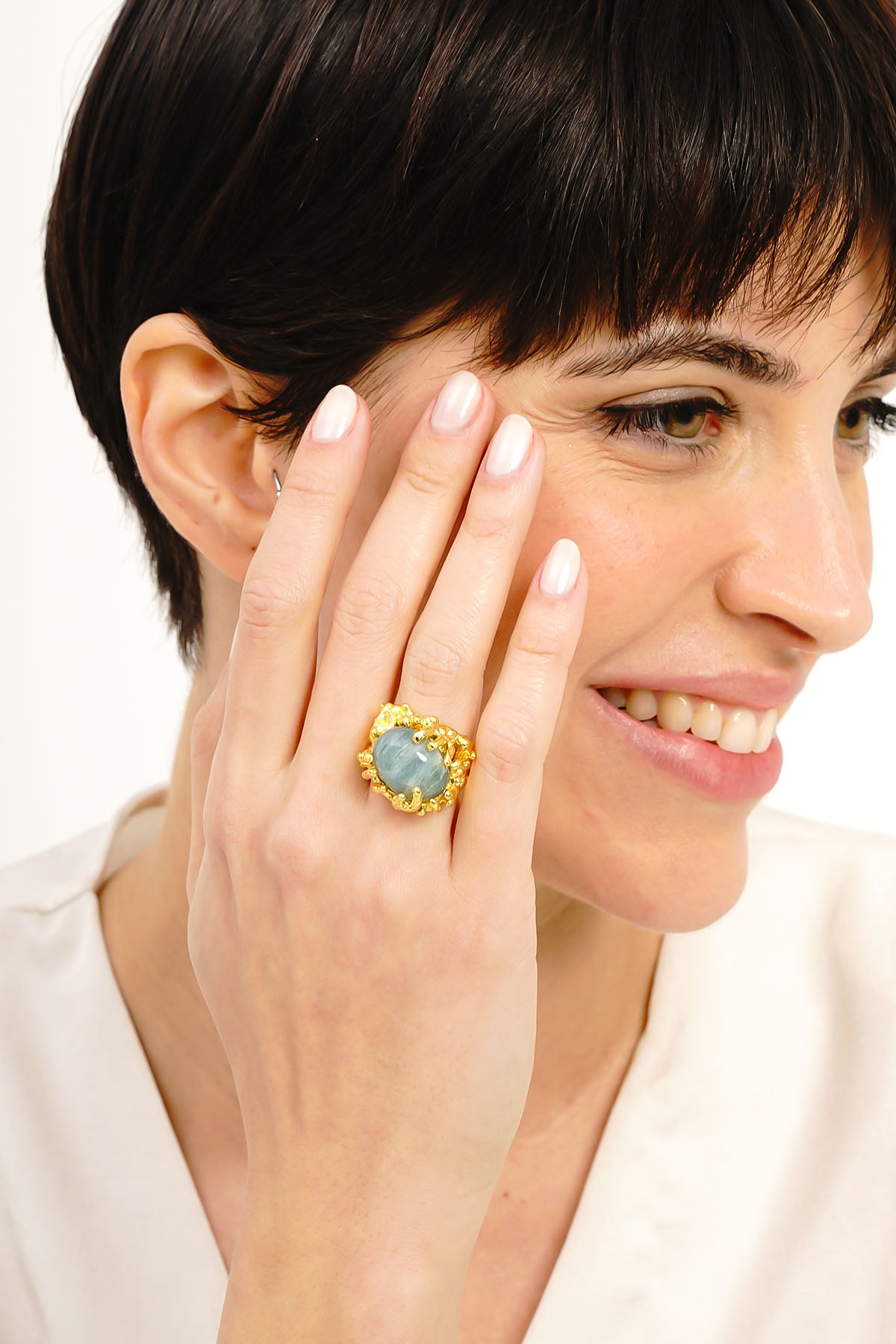Aquamarine Bague