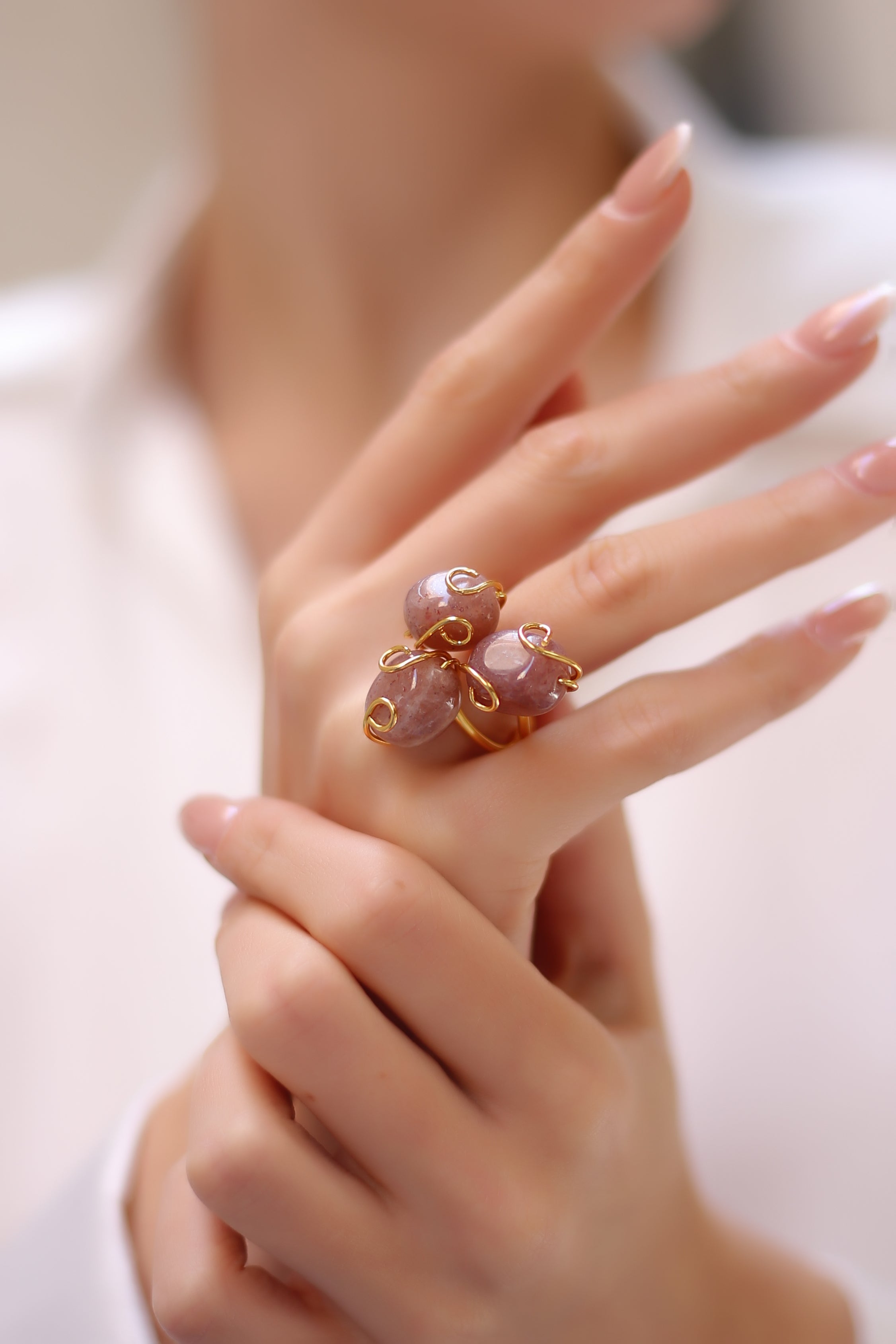 Sunstone Bague