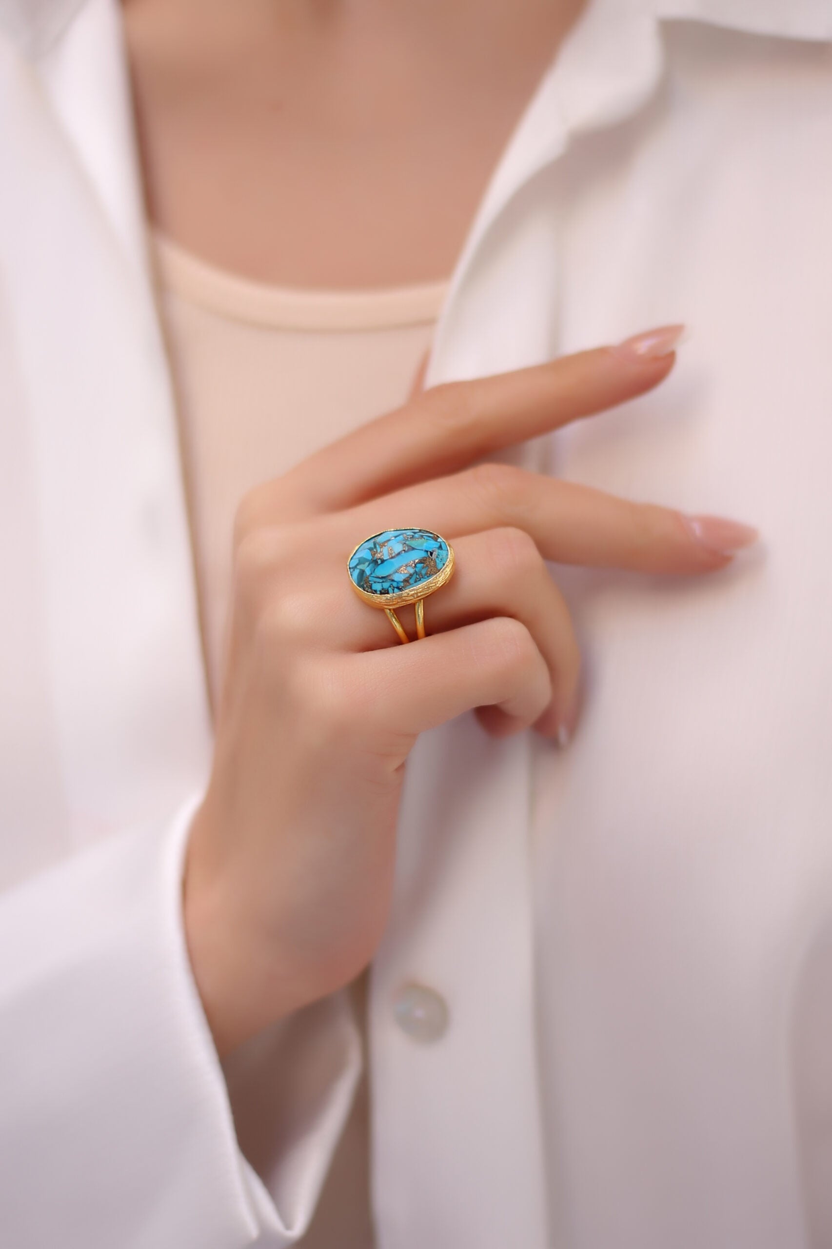 Turquoise Bague