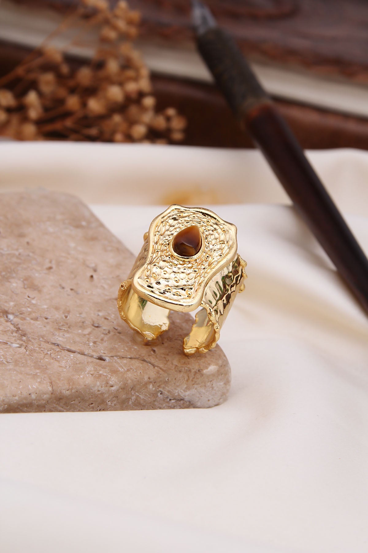 Tiger Eyes Ring