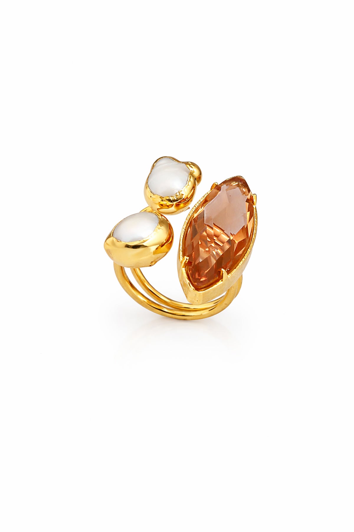 Pearl & Pink Ring