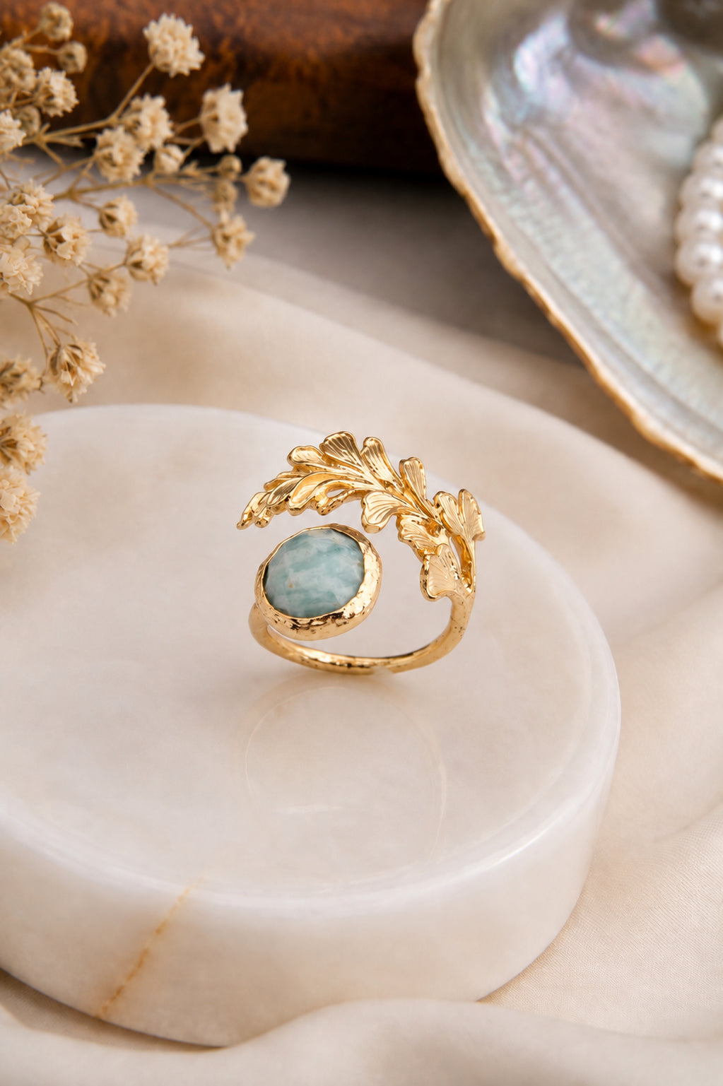 Amazonite Ring