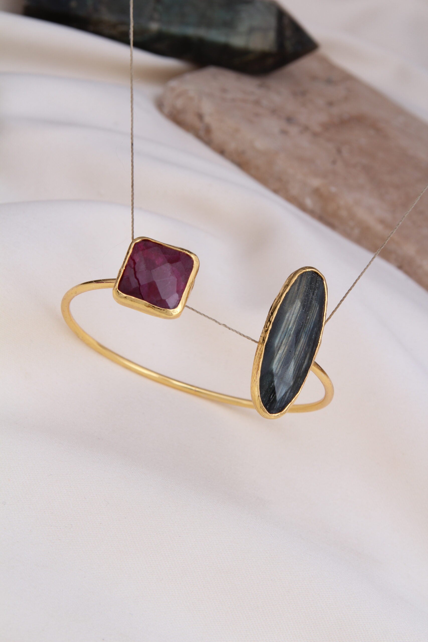 Ametyhst & Labradorite Bracelet