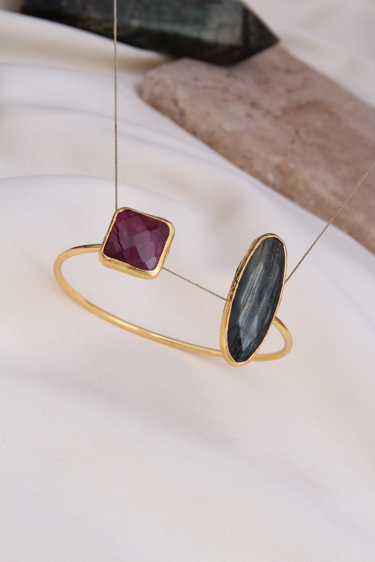 Ametyhst & Labradorite Bracelet