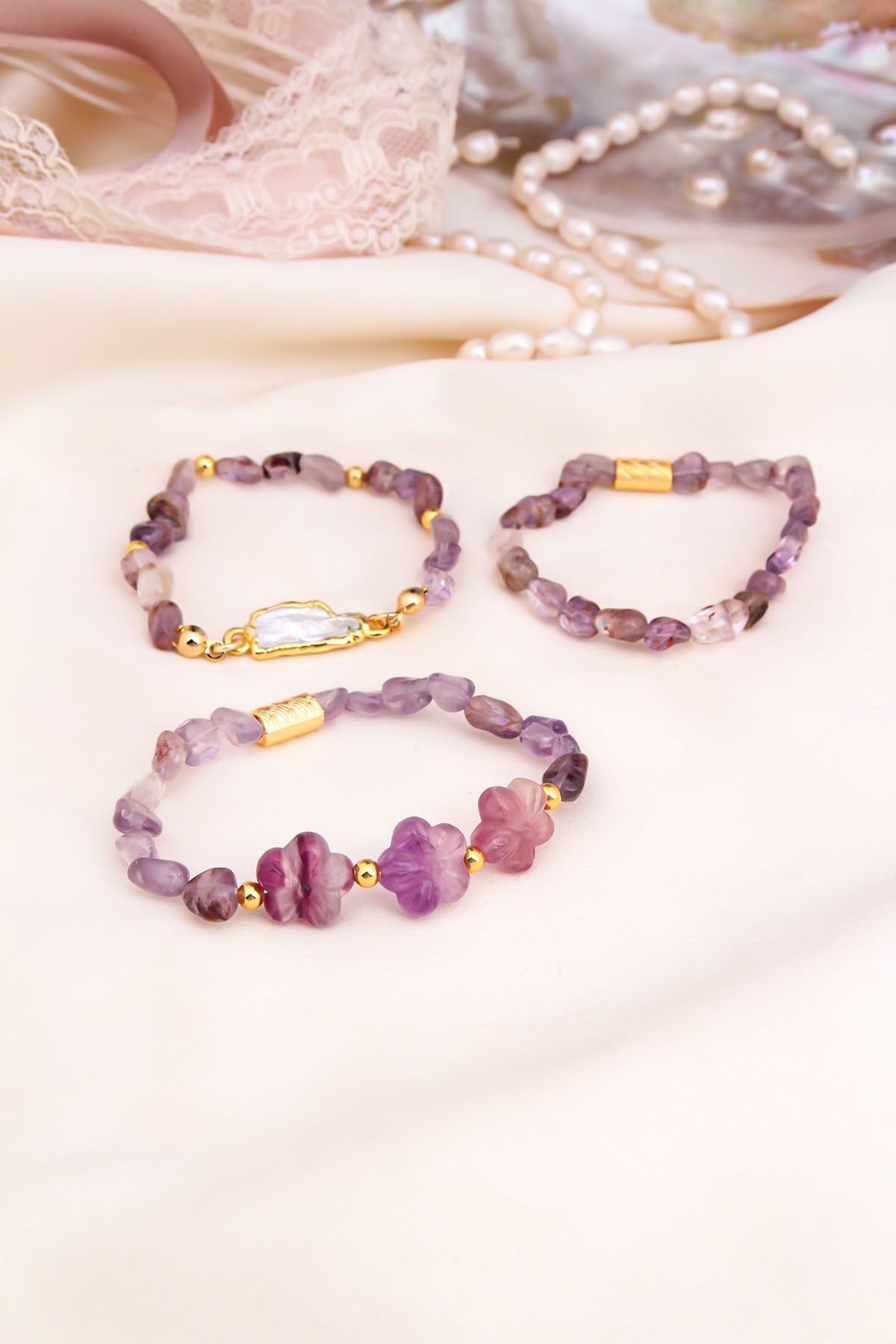 Amethyst Bracelets