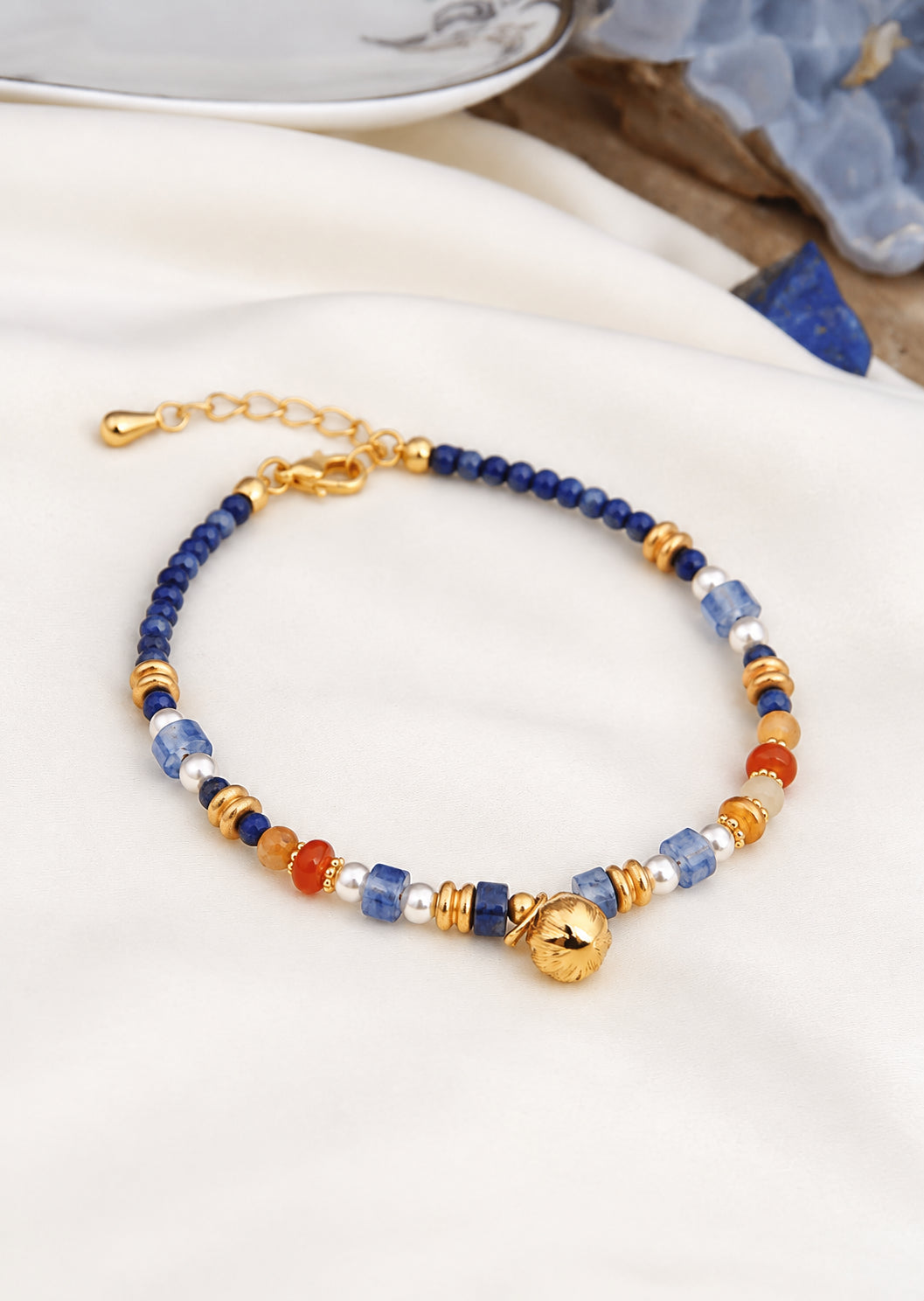 Saphire & Pearl Bracelet
