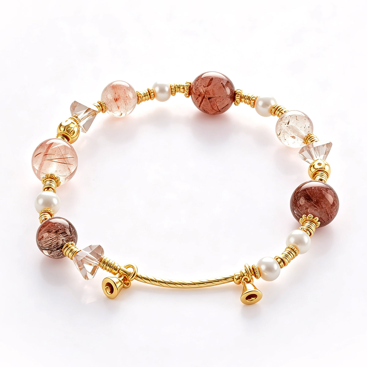 Crystal & Pearl Bracelet