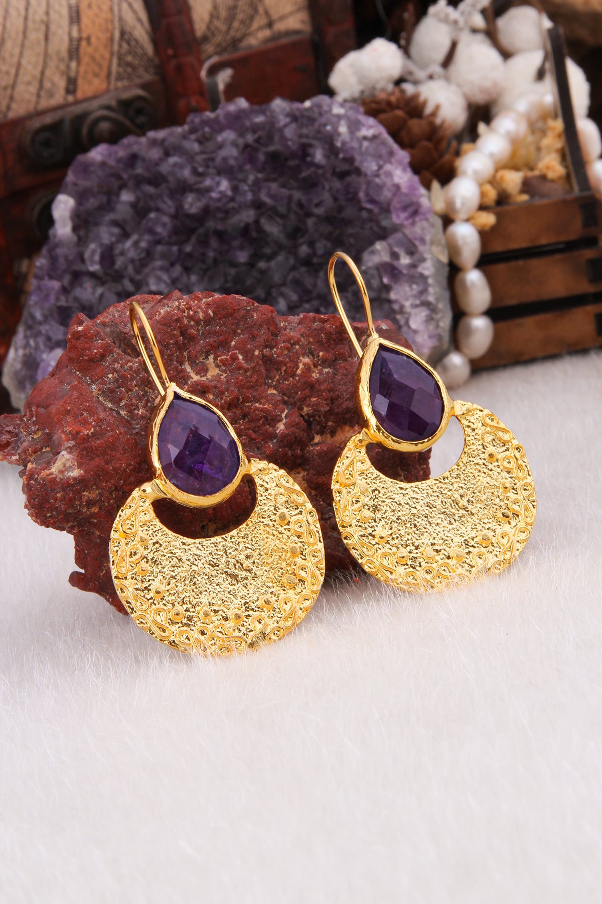 Amethyst Earring