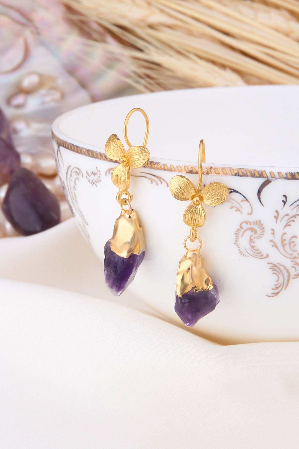 Amethyst Earring
