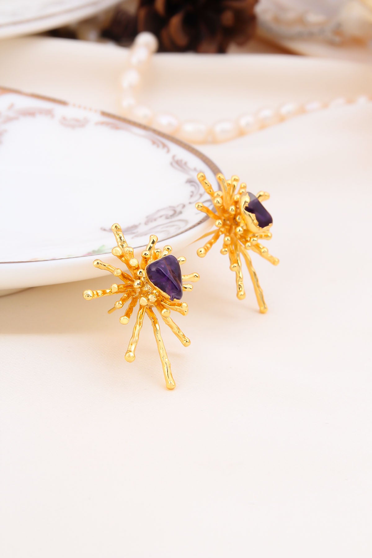 Amethyst Earring