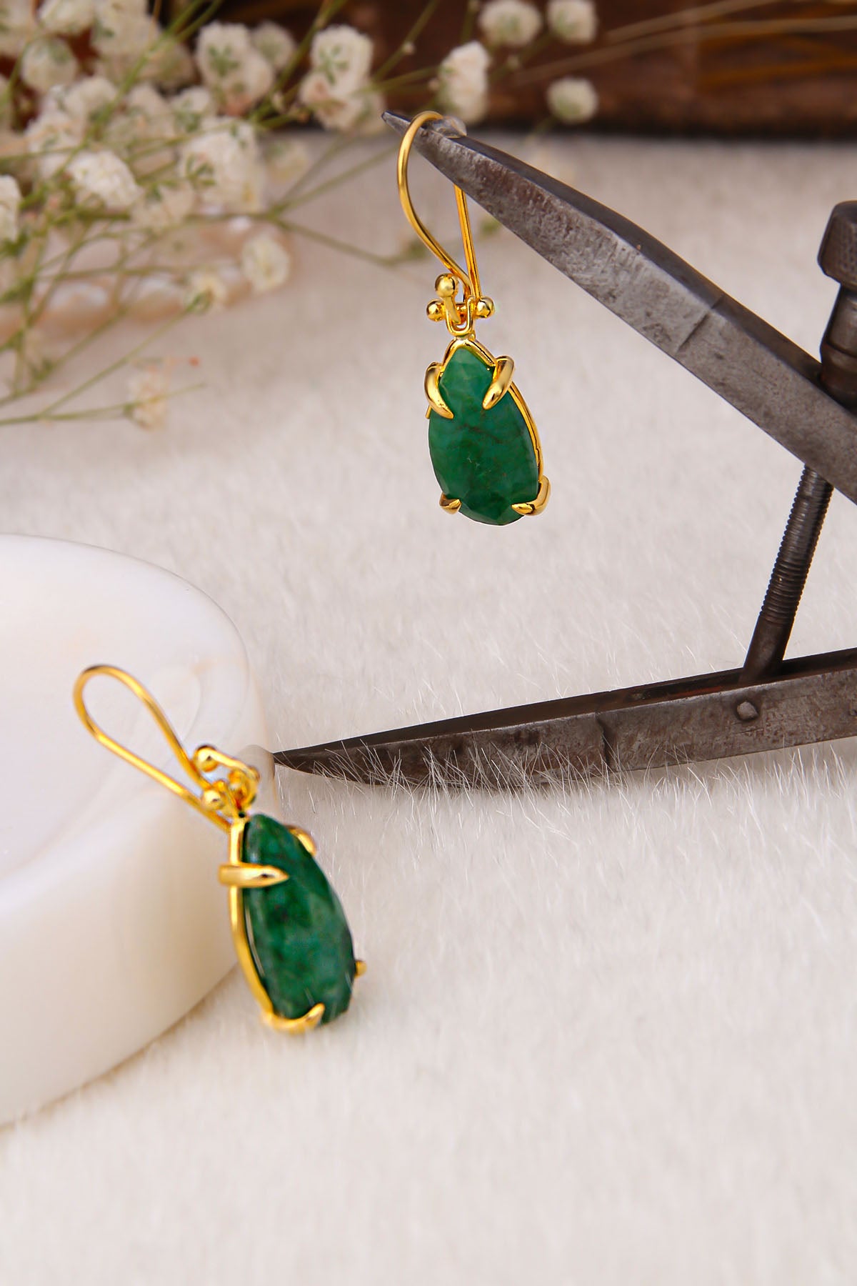 Agate Earring