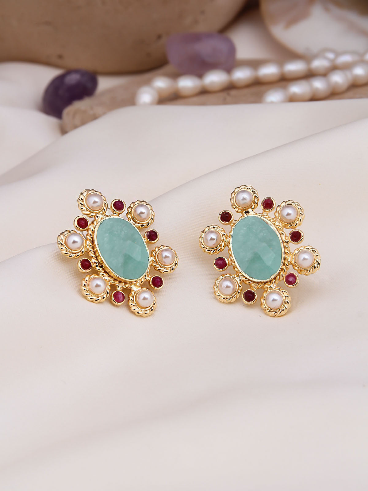 Amazonite Boucle D'oreilles