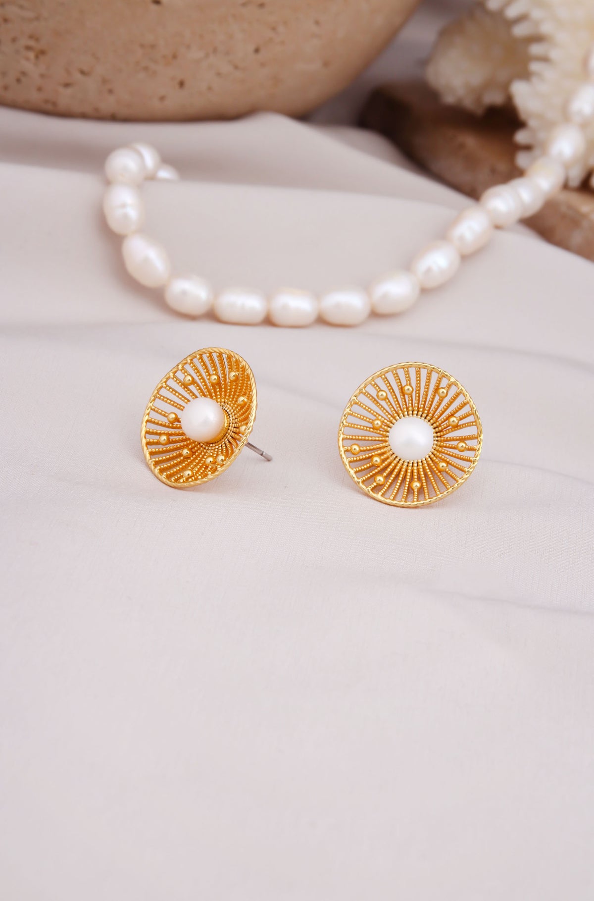 Pearl  Boucles d'oreilles