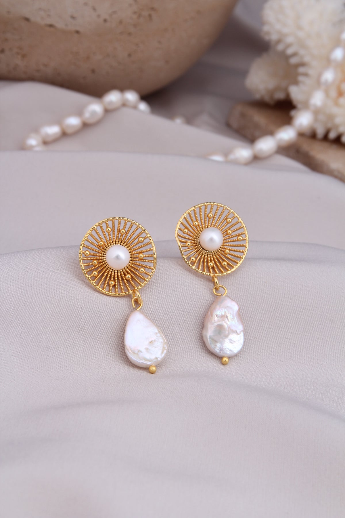 Pearl  Boucles d'oreilles