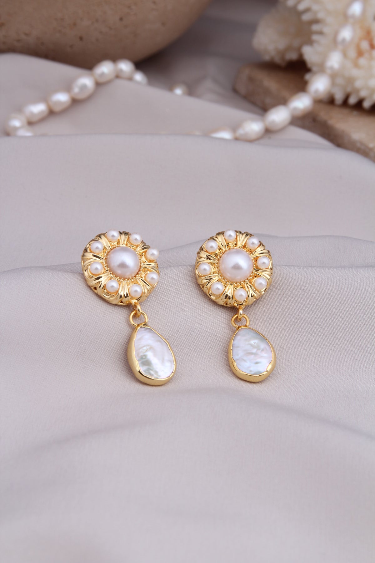 Pearl  Boucles d'oreilles