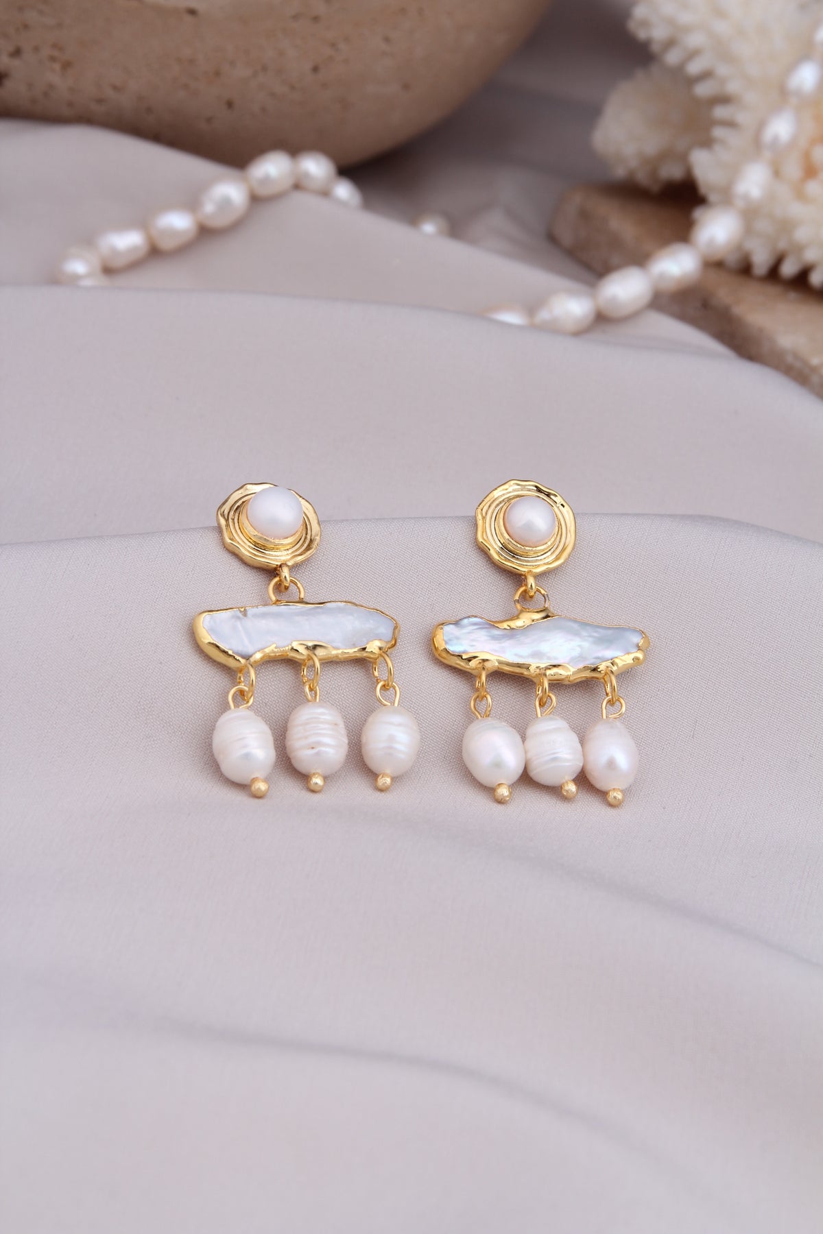 Pearl  Boucles d'oreilles