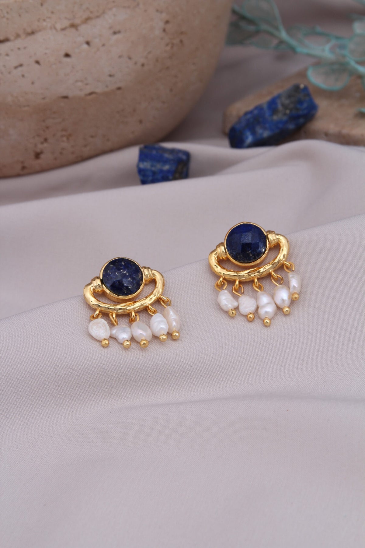Lapis Boucles d'oreilles