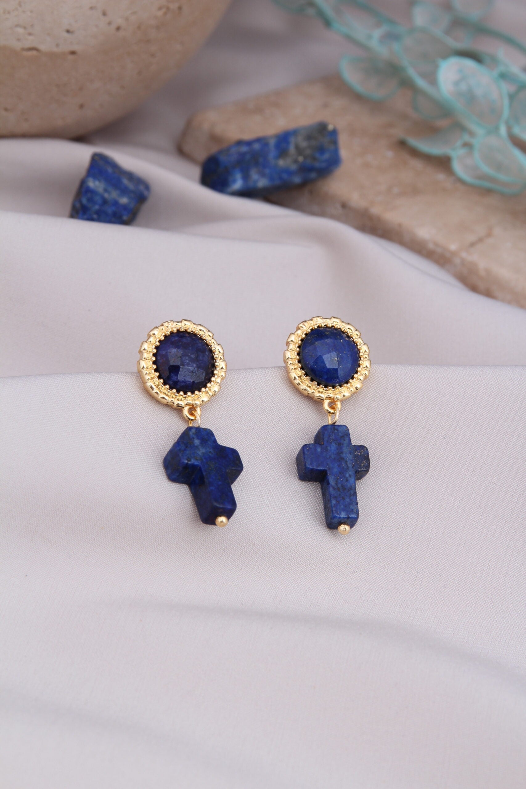 Lapis Boucles d'oreilles