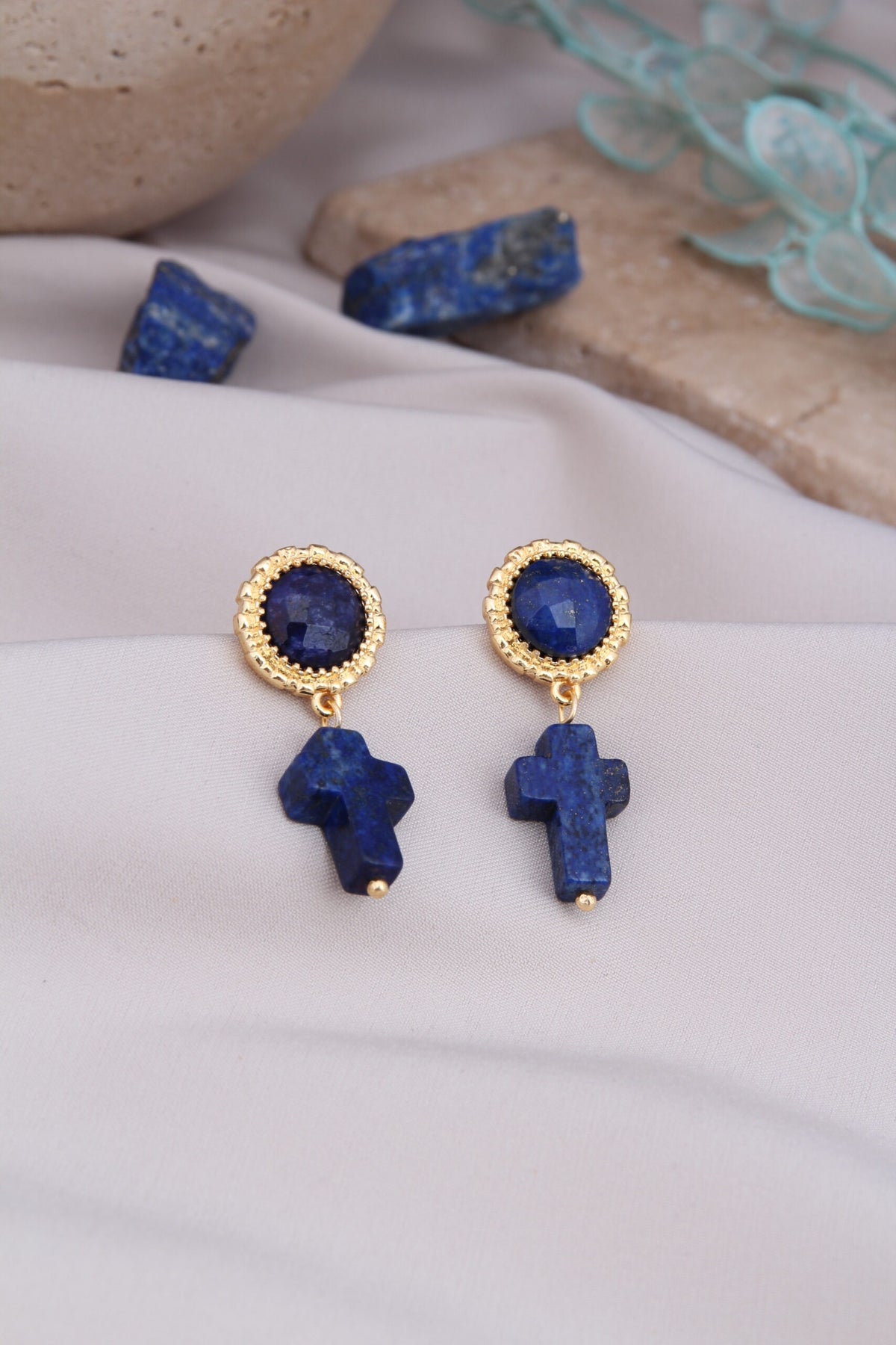 Lapis Boucles d'oreilles