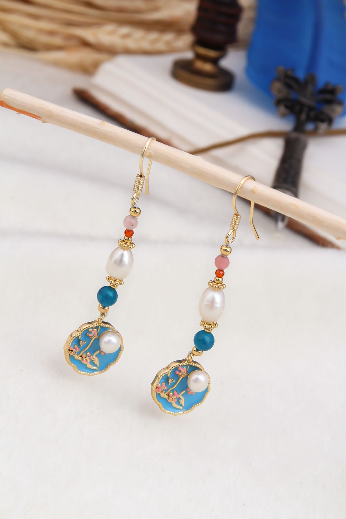 Saphire Earring