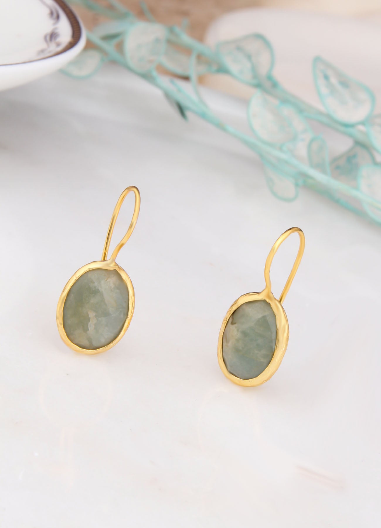 Aquamarine Earring