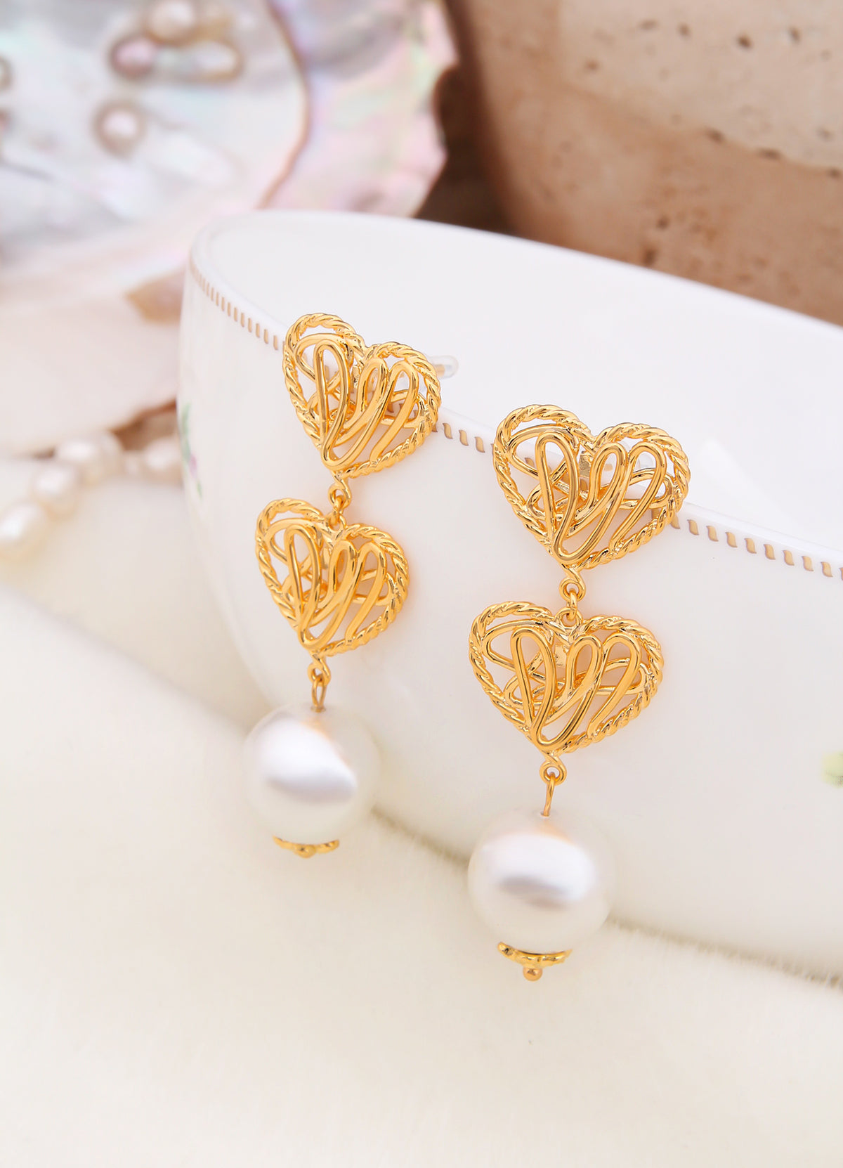 Pearl Boucles D'oreilles