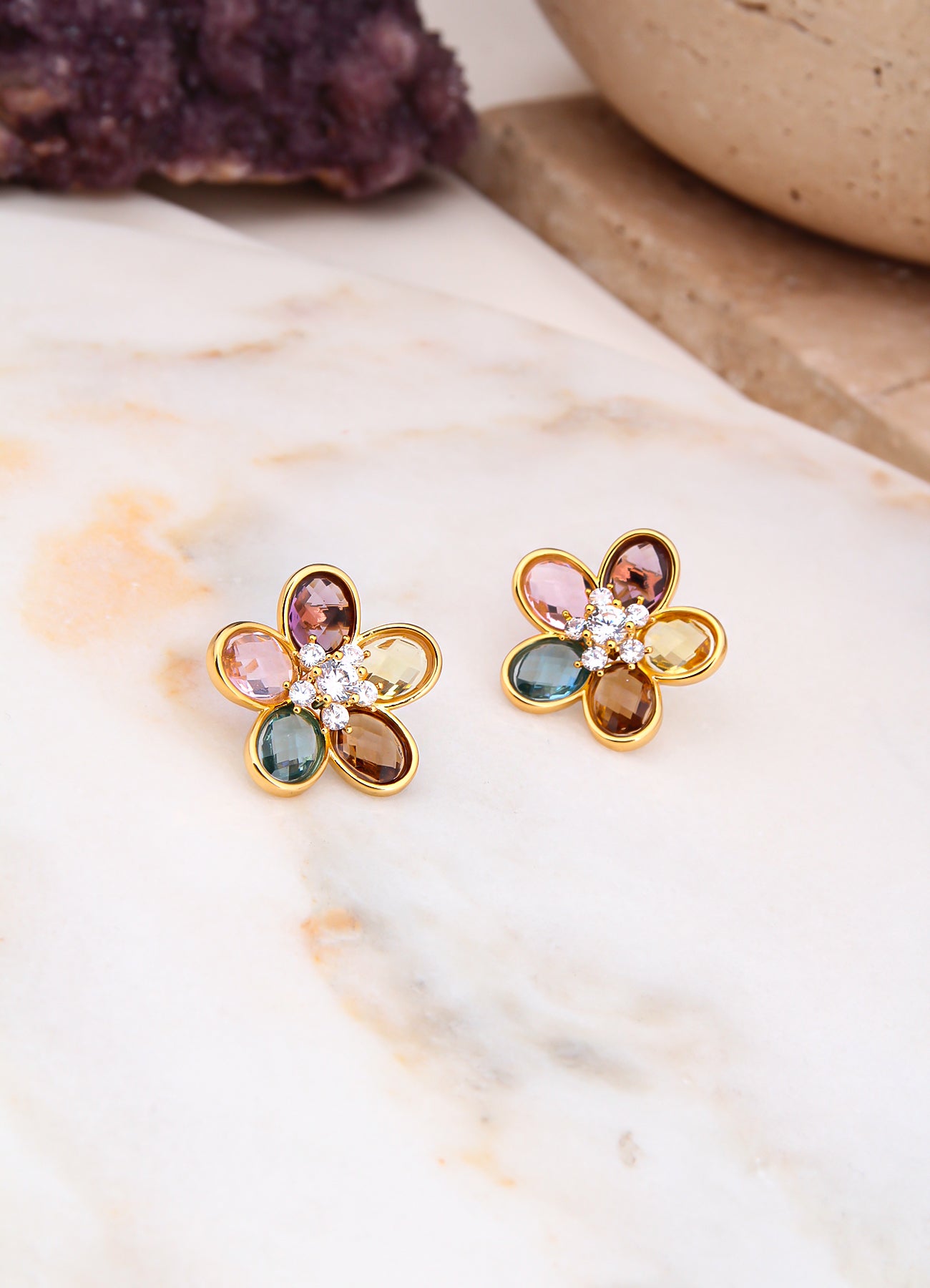 Zircon Earring