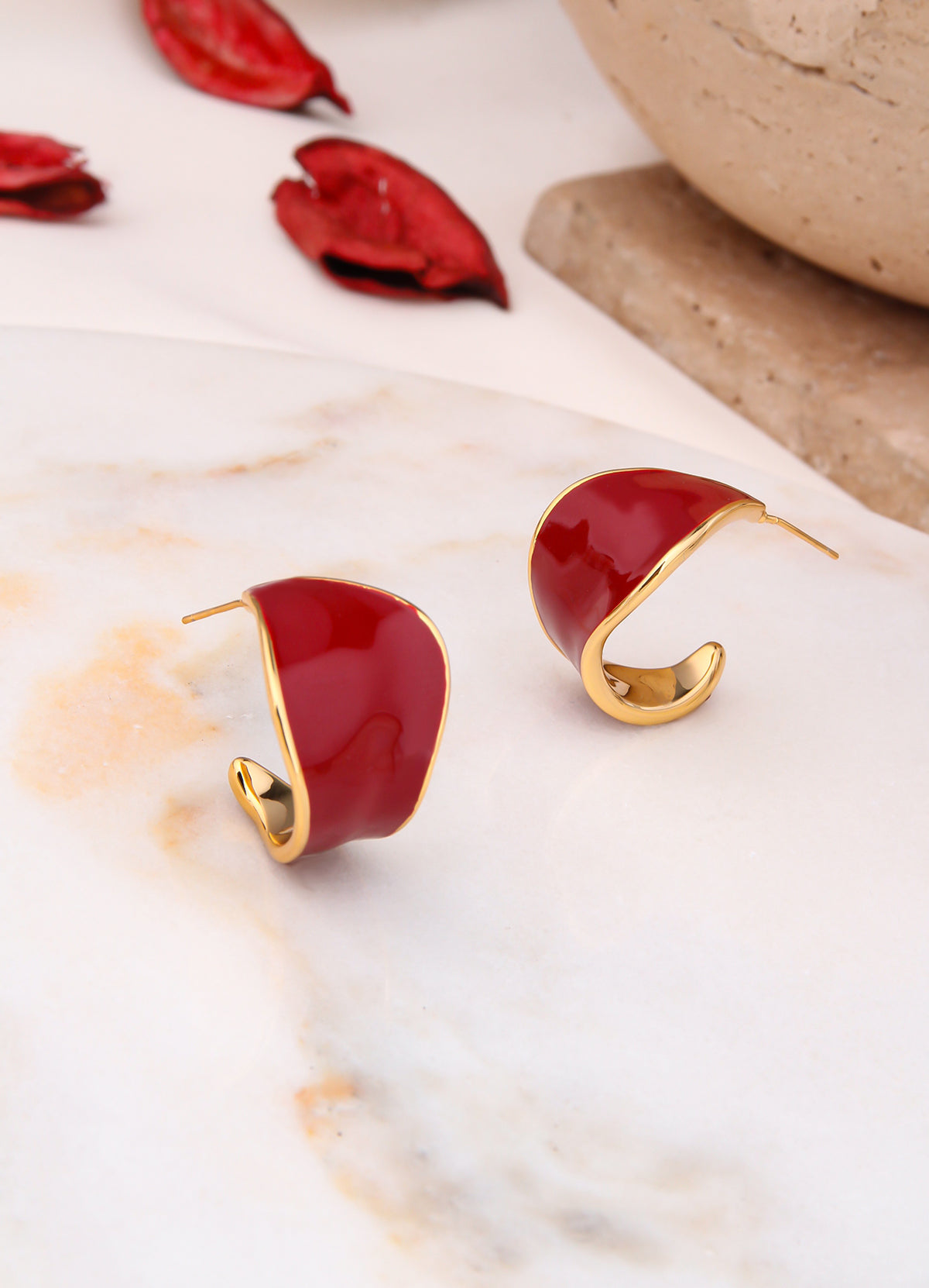 Nacre Boucles D'oreilles