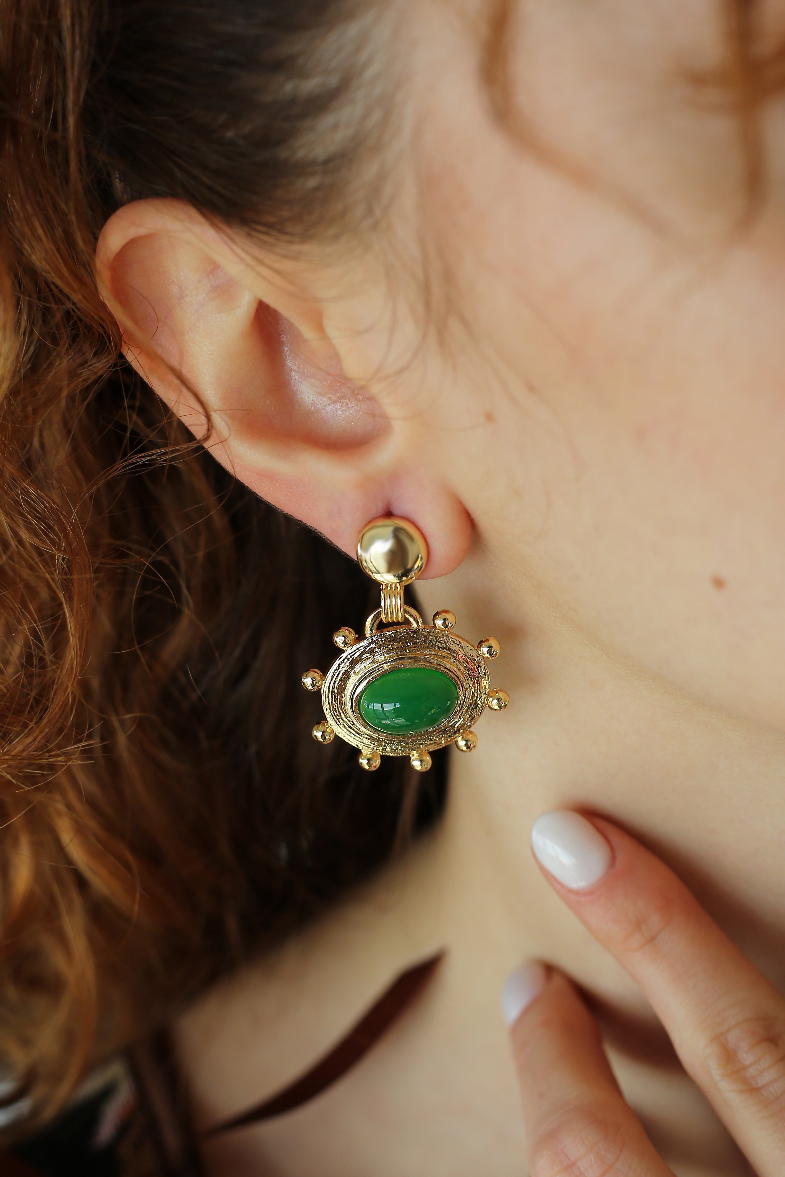 Cat eyes Earring