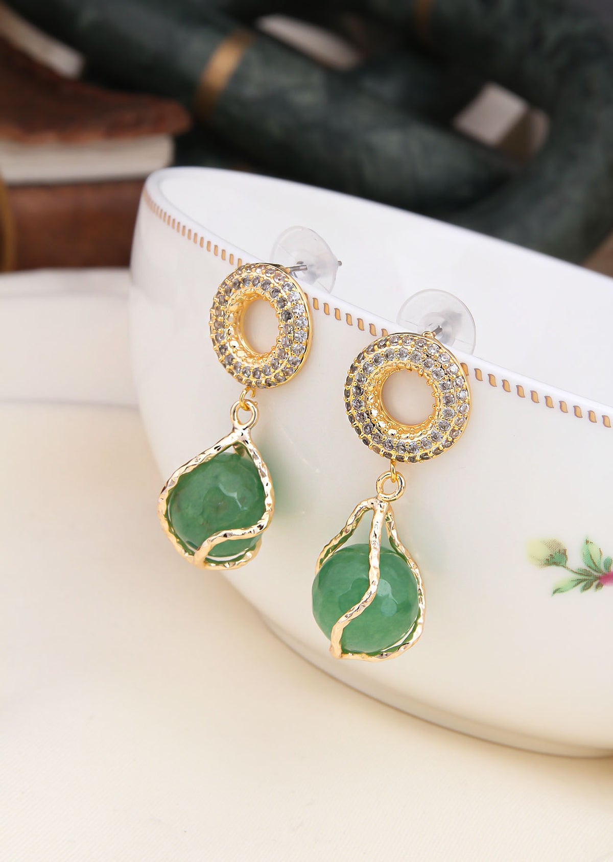 Zircon & Agathe Earring