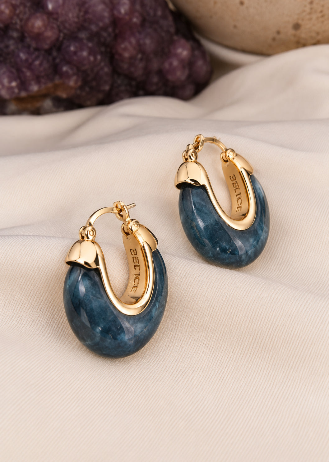 No Stone Earring
