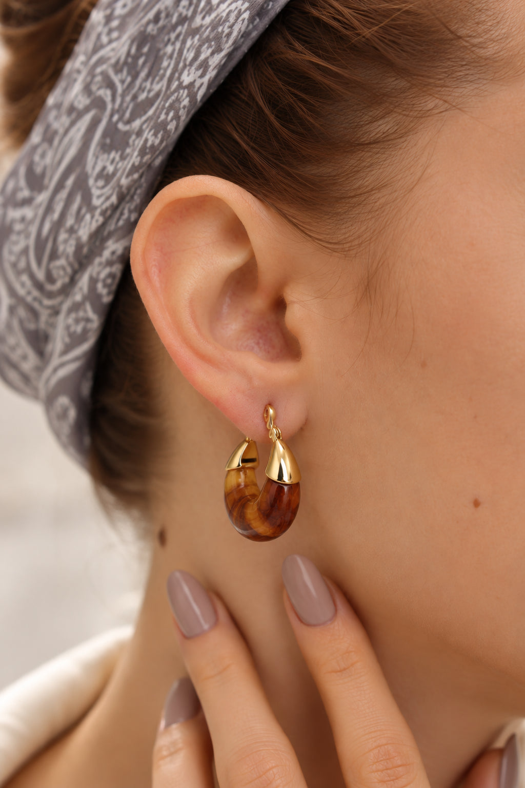 No Stone Earring