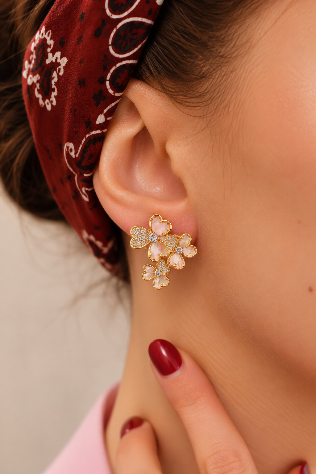 Zircon Earring