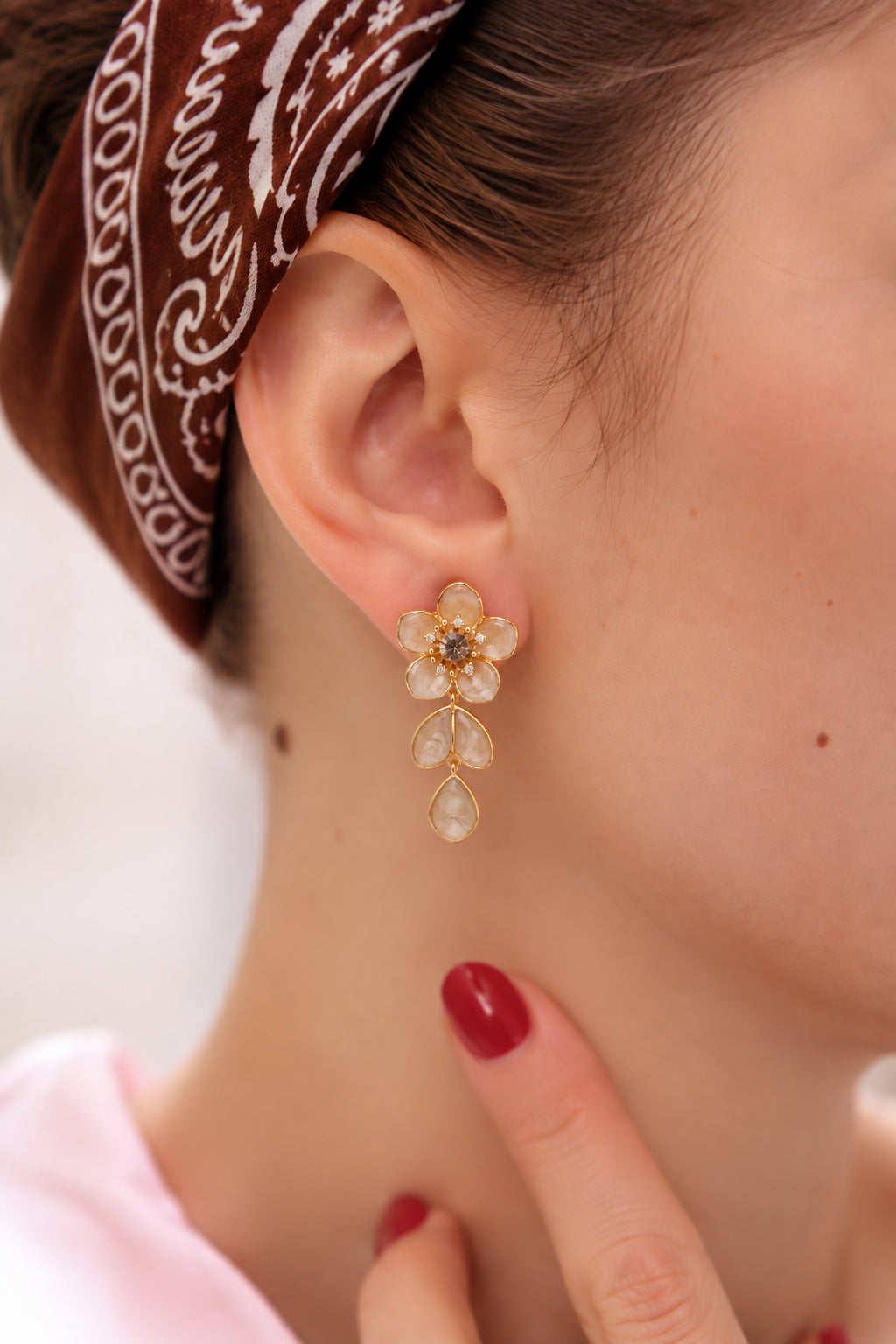 Zircon Earring