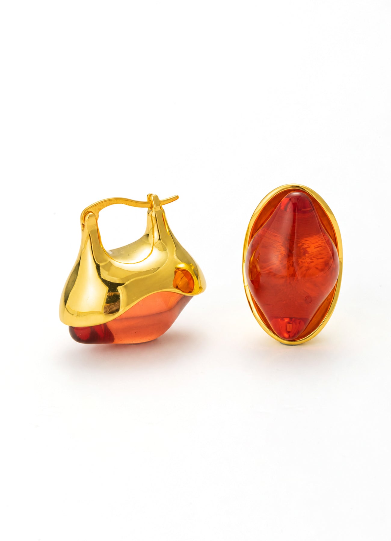 No Stone Earring
